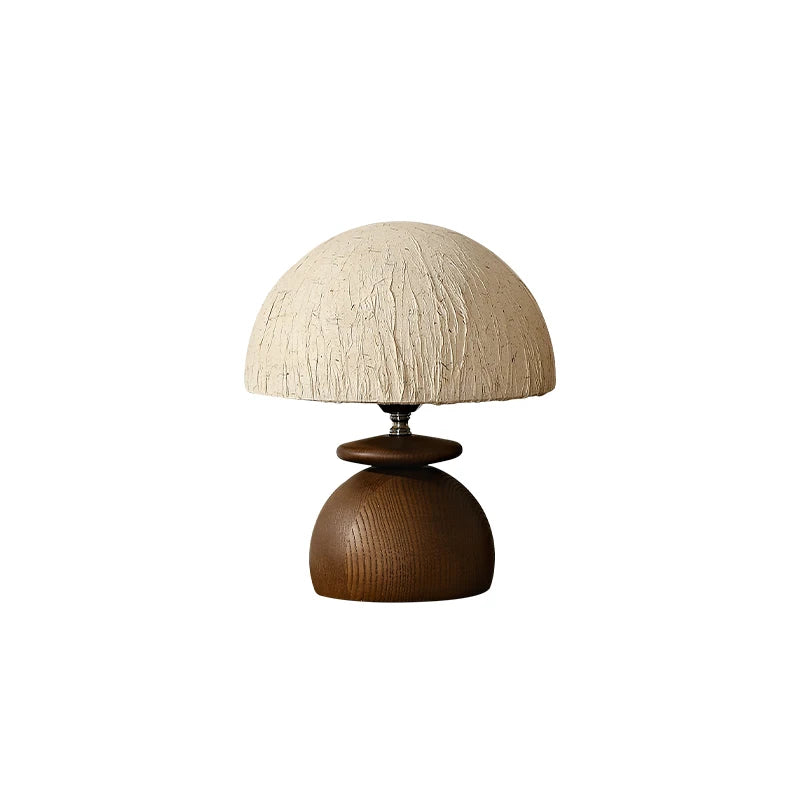 Natural Tree Fiber Shade Table Lamp